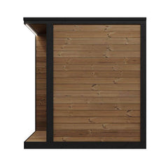 SaunaLife GL4 Outdoor Garden Luxury-Series DIY Sauna Kit, 4 Persons - Select Saunas
