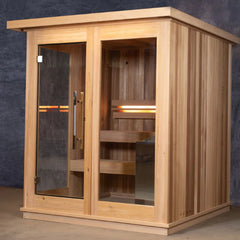 Almost Heaven Cascade 4-Person Indoor Traditional Sauna - Select Saunas