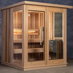 Almost Heaven Cascade 4-Person Indoor Traditional Sauna - Select Saunas