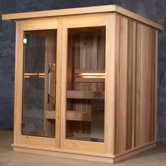 Almost Heaven Cascade 4-Person Indoor Traditional Sauna - Select Saunas