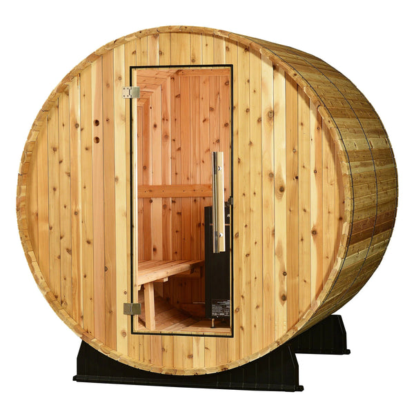 Almost Heaven Essex Barrel Sauna Review: A Designer's Take