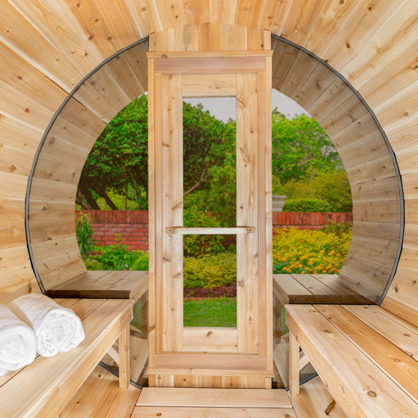 Dundalk Leisurecraft Tranquility MP Barrel Sauna - Select Saunas