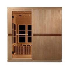 Golden Designs "Catalonia" 8-person PureTech™ Near Zero EMF FAR Infrared Sauna - Select Saunas
