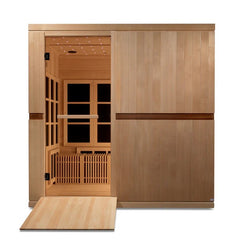 Golden Designs "Catalonia" 8-person PureTech™ Near Zero EMF FAR Infrared Sauna - Select Saunas