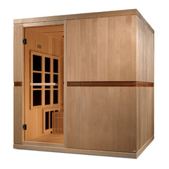 Golden Designs "Catalonia" 8-person PureTech™ Near Zero EMF FAR Infrared Sauna - Select Saunas