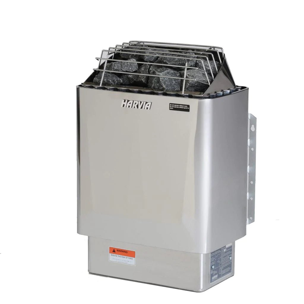 Harvia KIP60W 6 kW Electric Sauna Heater, 208V/3PH Commercial Use - Select Saunas