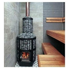 Harvia Legend 240 SL 21kW Wood Burning Sauna Stove w/ Fire Chamber Extension - Select Saunas