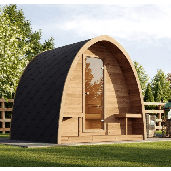 SaunaLife Model G3 Garden Series Outdoor Home Sauna Kit – Select Saunas