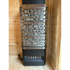Saunum AIR 5 WiFi Sauna Heater Package, 4.8kW - Stainless Steel - Select Saunas
