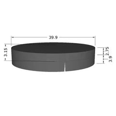 Insulated Cover for SaunaLife S1 Series Hot/Cold Plunge Tubs - Select Saunas
