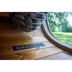 Leil Black Cube Classic Outdoor Sauna - Select Saunas