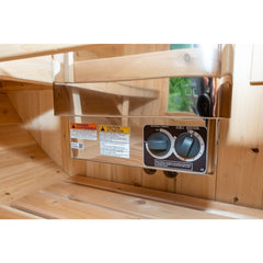 Canadian Timber Harmony 2-4 Person Barrel Sauna - CTC22W