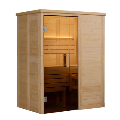 Almost Heaven Hillsboro 2-Person Indoor Traditional Sauna - Select Saunas