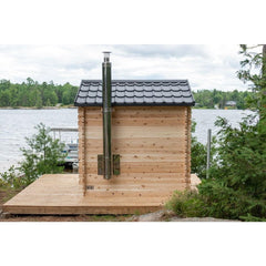 Canadian Timber Georgian Cabin 2-6 Person Sauna - CTC88W - Select Saunas