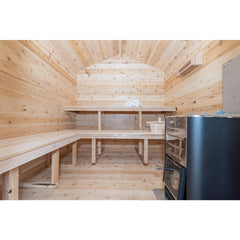 Canadian Timber Georgian Cabin 2-6 Person Sauna - CTC88W - Select Saunas