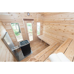 Canadian Timber Georgian Cabin 2-6 Person Sauna - CTC88W - Select Saunas