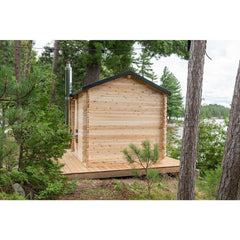 Canadian Timber Georgian Cabin 2-6 Person Sauna - CTC88W - Select Saunas