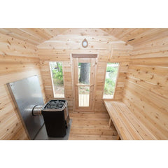 Canadian Timber Georgian Cabin 2-6 Person Sauna - CTC88W - Select Saunas