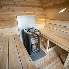 Canadian Timber Mini Pod Sauna - Dundalk Leisurecraft Canadian Timber Collection, 2-4 Person Capacity - Select Saunas