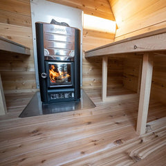 Canadian Timber Mini Pod Sauna - Dundalk Leisurecraft Canadian Timber Collection, 2-4 Person Capacity - Select Saunas