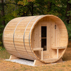 Canadian Timber Serenity 2-4 Person Barrel Sauna - CTC2245W