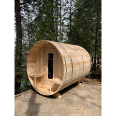 Canadian Timber Serenity 2-4 Person Barrel Sauna - CTC2245W