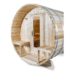 Canadian Timber Serenity 2-4 Person Barrel Sauna - CTC2245W