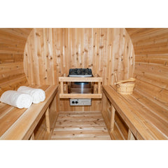 Canadian Timber Serenity 2-4 Person Barrel Sauna - CTC2245W