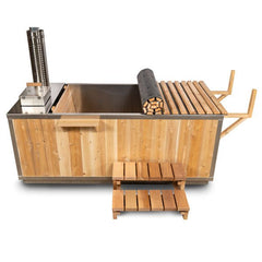 Dundalk Leisurecraft Starlight Wood-Burning Hot Tub - Select Saunas