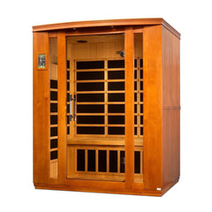 Dynamic Saunas "Bellagio" 3-Person Low EMF FAR Infrared Sauna - Select Saunas