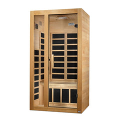 Dynamic Saunas "Gracia" 1-2 Person Low EMF FAR Infrared Sauna - Select Saunas