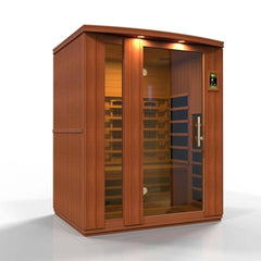 Dynamic Saunas "Lugano" 3-Person Full Spectrum FAR Infrared Sauna - Select Saunas