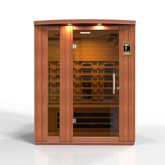 Dynamic Saunas "Lugano" 3-Person Full Spectrum FAR Infrared Sauna - Select Saunas