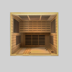 Dynamic Saunas "Lugano" 3-Person Low EMF FAR Infrared Sauna - Select Saunas