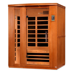 Dynamic Saunas "Lugano" Elite 3-person Ultra Low EMF FAR Infrared Sauna - Select Saunas