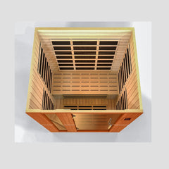 Dynamic Saunas "Lugano" Elite 3-person Ultra Low EMF FAR Infrared Sauna - Select Saunas