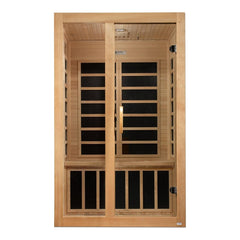 Dynamic Saunas "Santiago" 2-Person Low EMF FAR Infrared Sauna - Select Saunas