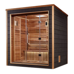 Golden Designs "Drammen" 3 Person Traditional Outdoor Sauna GDI-8203-01 - Select Saunas