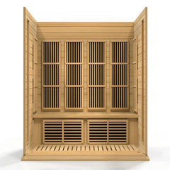 Maxxus 4-Person Low EMF FAR Infrared Sauna Canadian Hemlock - Select Saunas