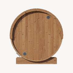 SaunaLife Model E6 Sauna Barrel - 3-Person - ERGO Series Sauna Barrel, 59"x81" - Ready to Ship! - Select Saunas